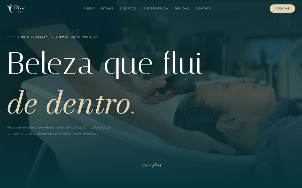 Site do Rivê Studio